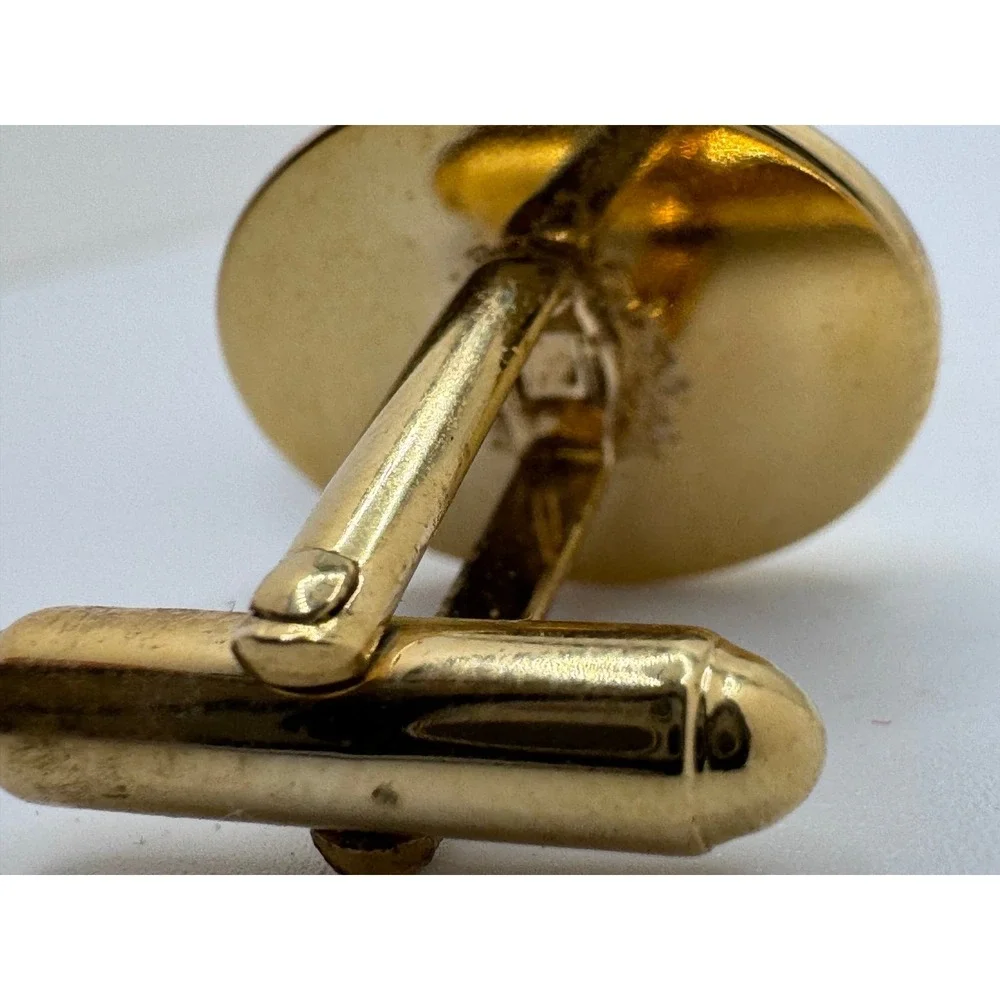 Vintage Swank Cufflinks Gold Plated 1st‎ Generation Ford Thunderbird